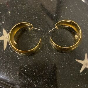 Gold hoops